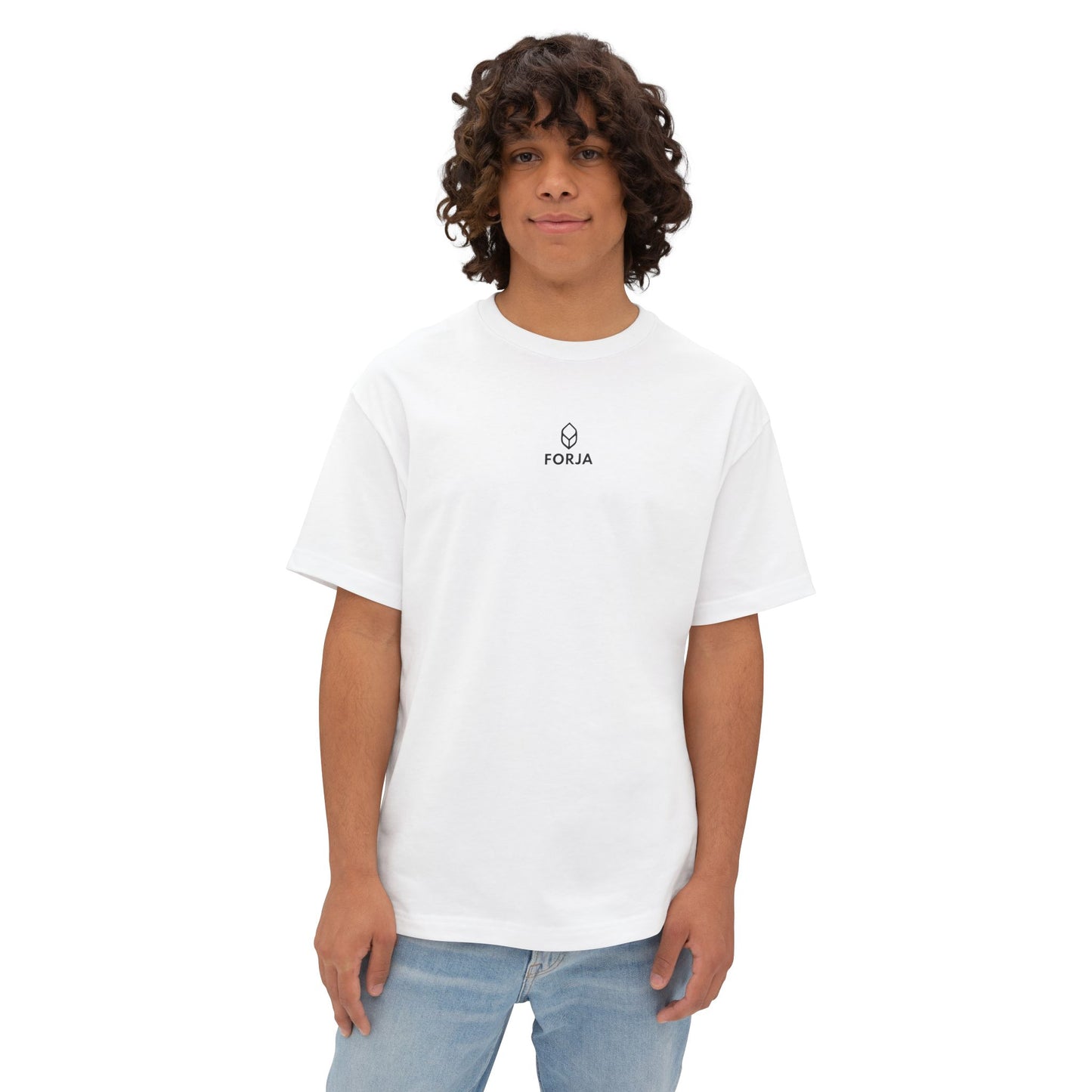 Camiseta Oversized Unisex FORJADA CON PROPÓSITO – Estilo minimalista y urbano