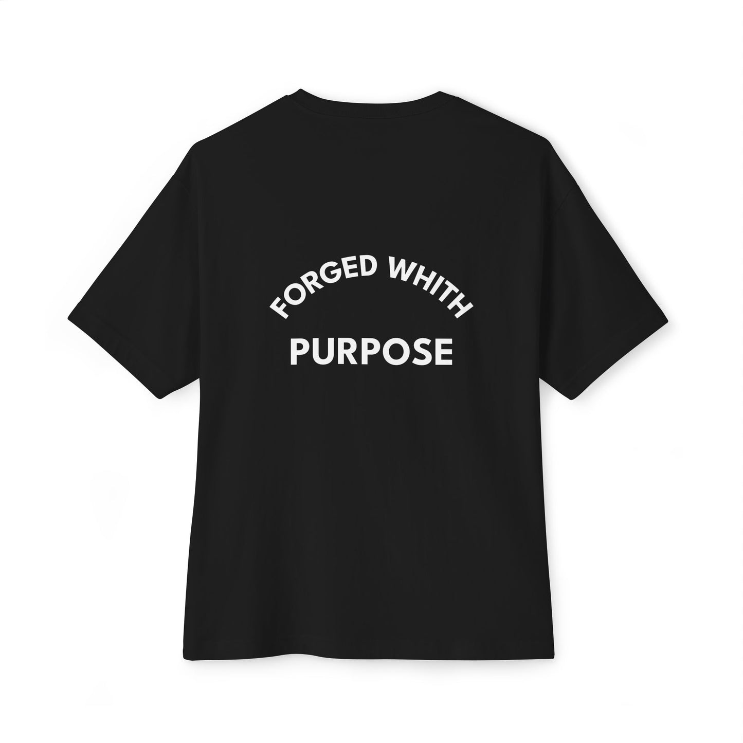 Camiseta Oversized Unisex FORJADA CON PROPÓSITO – Estilo minimalista y urbano