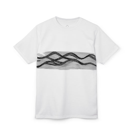 Camiseta Forja Línea Viva: Movimiento, intención y estructura